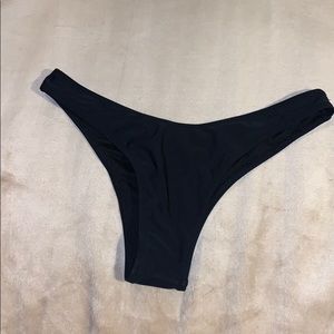 Black bikini bottoms